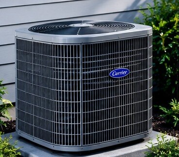 Carrier outdoor air conditioning condenser