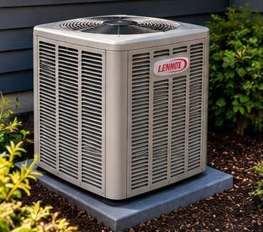 Lennox outdoor air conditioning condenser